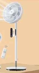 美的（Midea）【品質(zhì)精選】風(fēng)隨溫變輕音節(jié)能電風(fēng)扇七葉柔風(fēng)家用智能落地扇遠距遙控立式電扇搖頭宿舍扇 SAD35EC